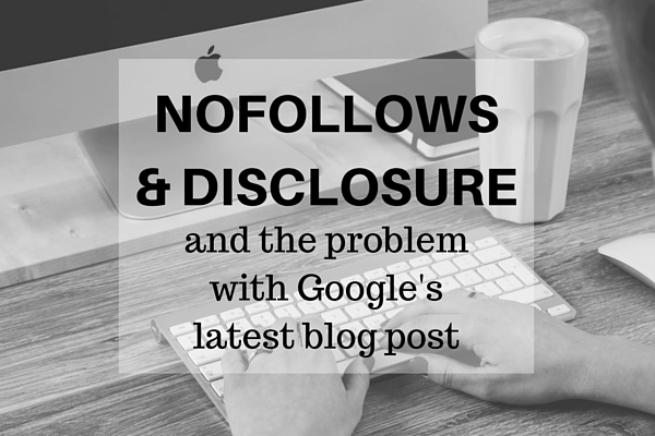nofollows and disclosure seo